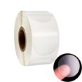 thumbnail image 2 of HLONK Round Transparent Stickers 500pcs/roll Self Adhesive Sticker Tab Sealer for Snack for Express Wrapping Box Sealing Clear, 2 of 6