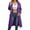 Dark Purple, variant on UJNDER Women's Jacket Winter Warm Long Hooded Zip Up Coat Soft Loose Outerwear Casual Pullover Sweatshirt Comfortable Stylish for Women Dark Purple XXL
