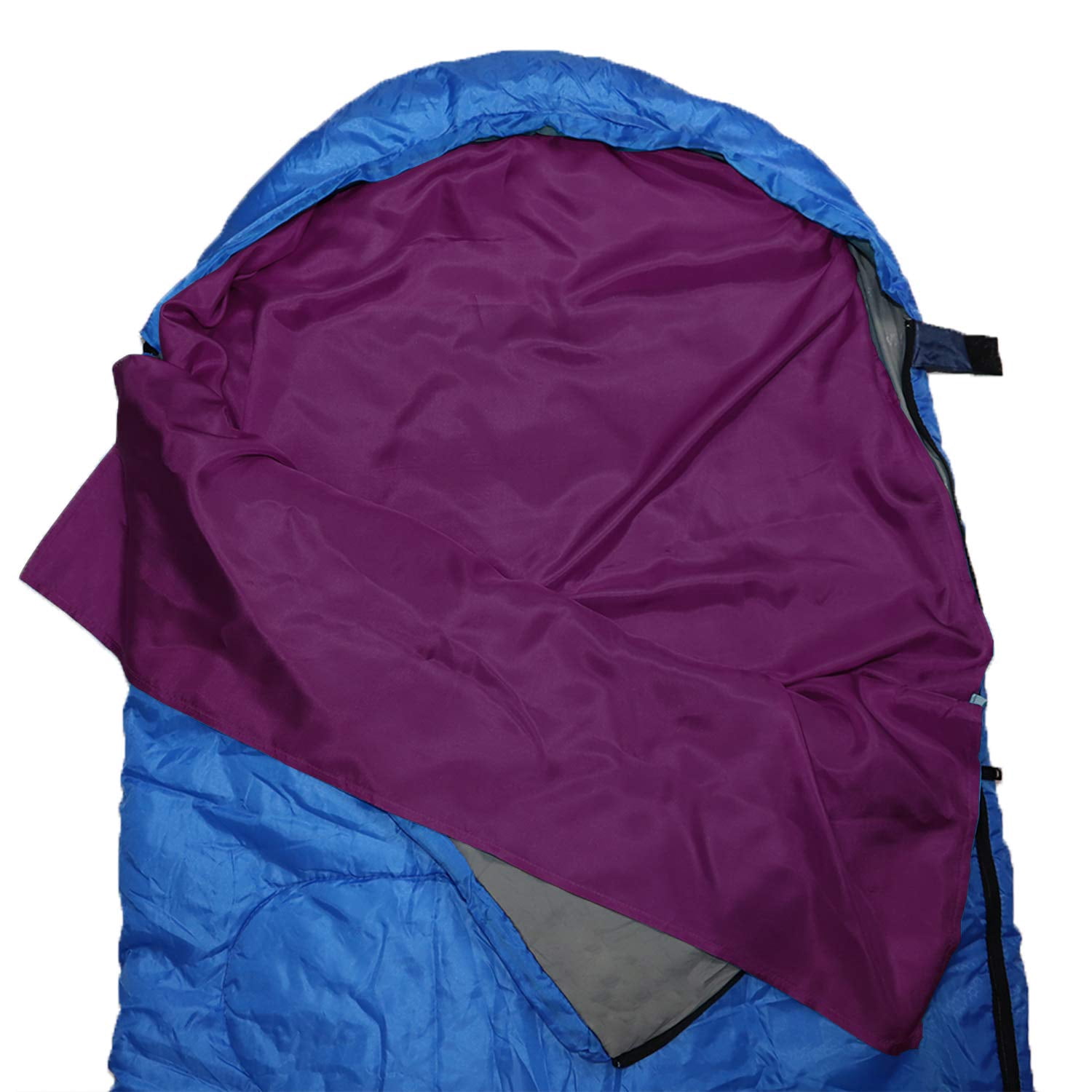 Browint Silk Sleeping Bag Liner, Silk Sleep Sack, Extra Wide 87"x43", Lightweight Travel Sheet for Hotels, More Colors for Option, Reinforced Gussets