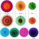 thumbnail image 4 of Decoraciones para fiestas Decoración del festival de cumpleaños - 33 piezas Guirnalda de banderines de confeti de abanico de pompones de papel multicolor para decoración de fiesta, 4 of 5
