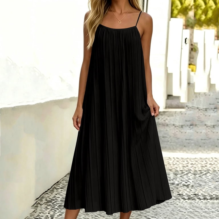 breathable summer dresses Xujwpncy Womens Sleeveless Square Neck Maxi Dresses A Line Cami Dress Travel Vacation Clothes, Women's, Size: Large It is made of good materials Women's Breathable Dresses | Nordstrom