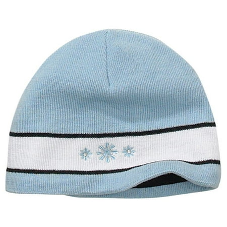 Athletic Works - Girls' Snowflake Stripe Beanie