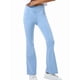 thumbnail image 3 of Leggings de Yoga de Mezclilla Ajustados con Bolsillos y Cintura Alta para Mujer Azul L, 3 of 7