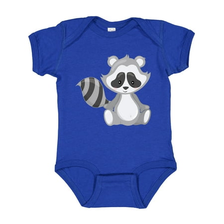 

Inktastic Cute Woodland Animal Raccoon Gift Baby Boy or Baby Girl Bodysuit