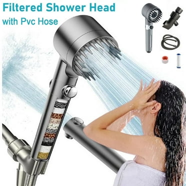 MKDAQIQIU Showerhead & Handheld Shower, American Bracket ,Hose Set