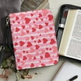 thumbnail image 4 of FOR U DESIGNS Heart Pattern Bible Bags for Women Tote Waterproof Leather Bible Case for Girl for Valentine's Day Casual Bible Book Cover Carrying Case Size Large Bible Cover Case, 4 of 7