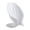 White, variant on Soap Saver Dish with Drain, Leaf Shape Soap Holder with Suction Cup, Self Draining Soap Dish Holder Waterfall Soap Tray, Bar Soap Holder for Shower Bathroom Kitchen Sink(Green,)