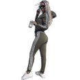 thumbnail image 4 of Womens 2 Pcs Athleisure Sports Wear Tracksuit Hoodie Pants Set, 4 of 5