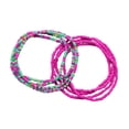thumbnail image 3 of 2Pcs Waist Bead Chains Bohemian Belly Bead Body Chain for Summer Party Red, 3 of 7