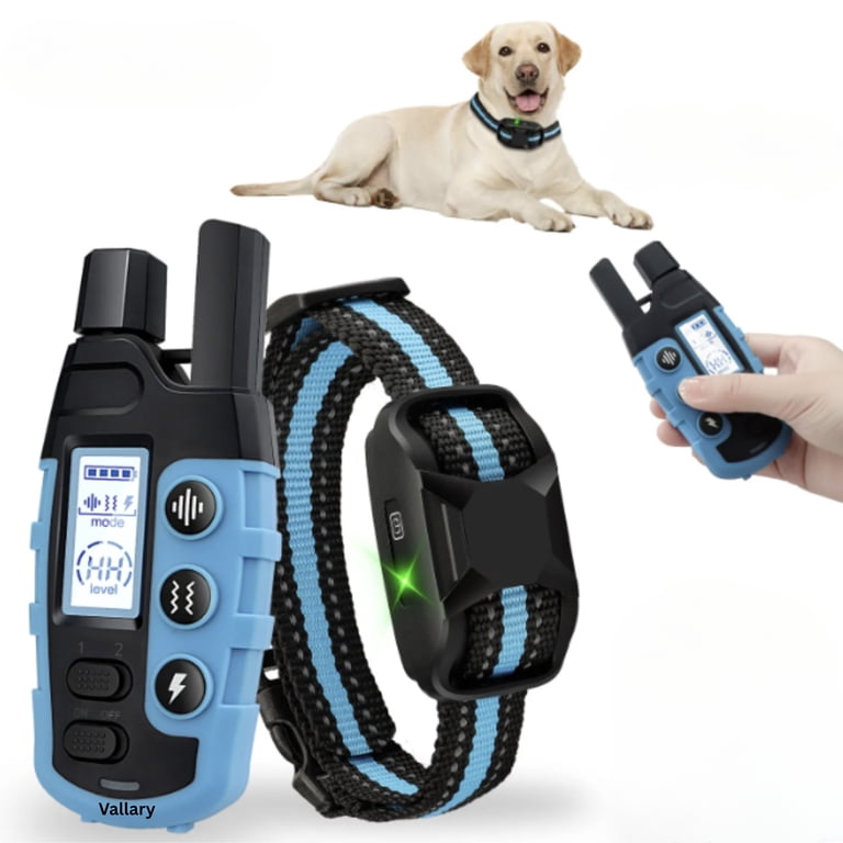 Shock Collar for Training Dogs with Remote, 3300ft Range, Beep Vibration  and Static Modes, Waterproof and Rechargeable, Fits Dogs 5 to 150 lbs,  VALLARY - Walmart.com