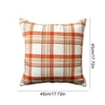 thumbnail image 3 of Fall Plaid Throw Pillow with Insert, Double-Sided Tartan Cushion for Sofa, Couch or Bed, 3 of 6