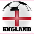 thumbnail image 3 of CafePress - England Soccer Kids T Shirt - Light T-Shirt Kids XS-XL, 3 of 4