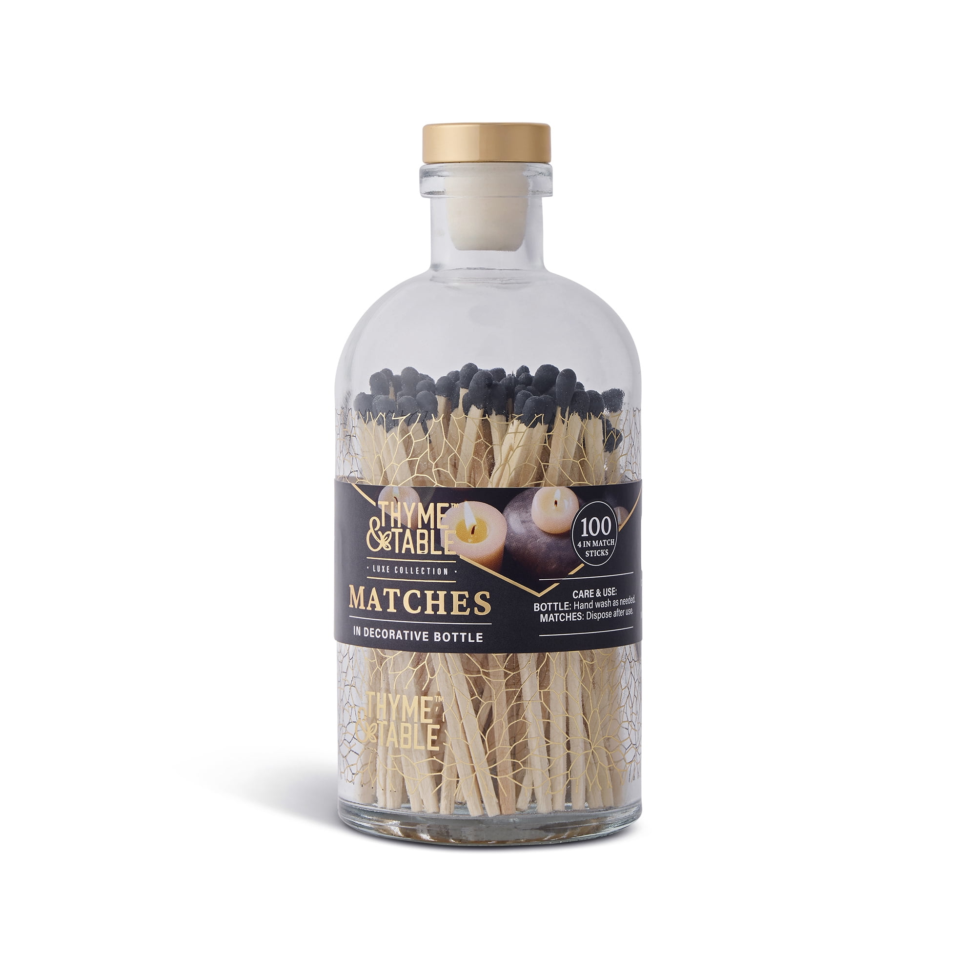 Thyme & Table Long Reach Easy Light Matches (100 Count)