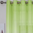 thumbnail image 4 of Panel de Cortina ACHIM Rainbow con Ojal Único 132x160 cm Verde, 4 of 5