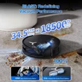 thumbnail image 3 of ECOVACS DEEBOT T50 MAX PRO Omni Robot Vacuum and Mop, 18,500Pa Suction, BLAST Airflow Tech, 18mm Auto-Lift, 3 of 11