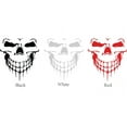 thumbnail image 6 of Car Exterior Decoration - Xotic Tech Auto Front Hood Vinyl Graphic Sticker - Truck Trailer Boat Door Window Decal - 1pcs White Skull Shape, 6 of 6