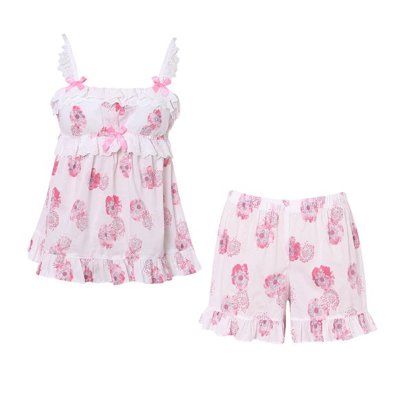 Richie House Women's Summer Cotton Pajama Sleepwear RHW2359