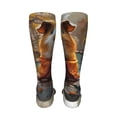thumbnail image 6 of Pofeuu Valley Meditating Guinea Pig Print Stockings, Adult Running Hiking Socks for Youth and Adult-One Size, 6 of 8