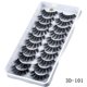 thumbnail image 1 of 2023 nuevo 15-25mm 3D Faux Mink Hair Cross pestañas postizas 5/10 pares pestañas largas hechas a mano maquillaje grueso herramientas de extensión de belleza Tan Jianjun  unisex, 1 of 2