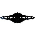 thumbnail image 1 of WOOD GATE HINGES: Western Style - (BLACK) (PAIR), 1 of 3