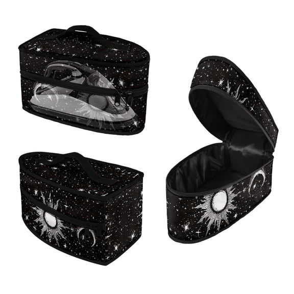 HELLHERO Starry Sky Pattern Design Dustproof Travel Iron Storage Case Dustproof Protective Travel Steamer Bag Portable Steam Iron Case, Bag Only