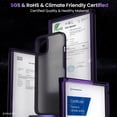 thumbnail image 6 of Designed for iPhone 14 Case, with 2 x Screen Protector and Camera Lens Protector [Not Yellowing] Shockproof Protective Phone Case for iPhone 14 6.1 inch-Matte Purple, 6 of 13