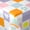 Good Vibes, variant on Celebrate It Plastic Table Cover - Multicolor Sprinkles Print Disposable Tablecloth, White/Multi, 54" x 108", 24 Pack