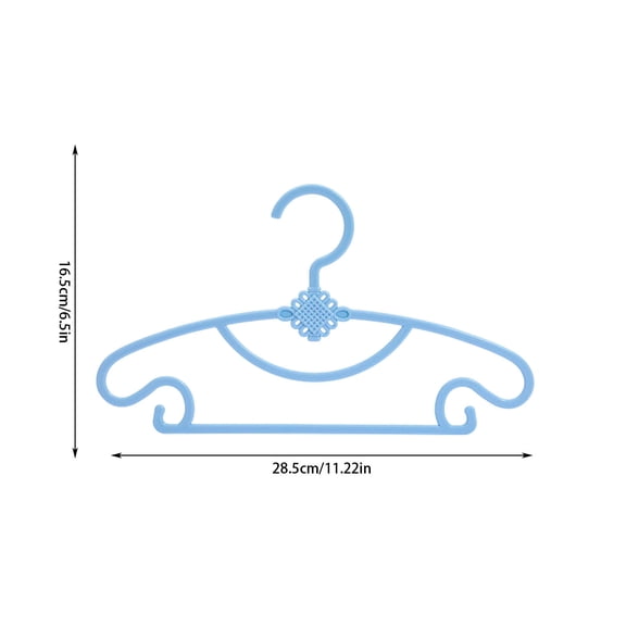 Clothes Hangers Plastic 10 Plastic Hangers for Children, Baby Hangers for Children, And Very Durable Hangers for Children
