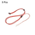 thumbnail image 3 of Unique Bargains Jade Ropes Nylon Cord Necklace Holder Strings Emerald Rope, Red 5 Pack, 3 of 6