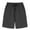 Black, variant on Puyaiuu New 2025 Shorts for Women Plus Size Casual Solid Shorts High Elastic Waist Tie Front with Pocket Lightweight Women Shorts Plus