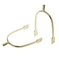thumbnail image 4 of 1 Pair Zinc Alloy Horse Spurs Equestrian Spurs Spurs Riding Boots Horse Riding Spurs for Men Golden, 4 of 8