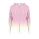 thumbnail image 4 of Neewe Womens Gradient Full-zip Hoodie Full Zip-up Long Sleeve T-shirt Hoodie for Women with Drawstring, 4 of 5