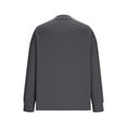 thumbnail image 6 of ICHUANYI Women's V Neck Solid Tops Casual Long Sleeve Pullover Fashion Solid Color Long-sleeved V-neck Pullover Top, 6 of 8