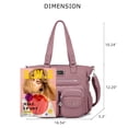 thumbnail image 3 of KL928 Women Handbags Purses Large Tote Shoulder Bag top Handle Satchel Bag for Work, 3 of 7
