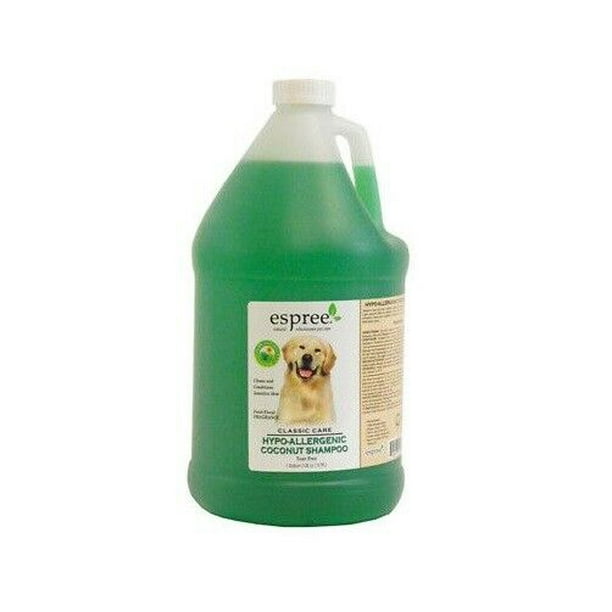 Hypoallergenic Dog Shampoo Tearless Sensitive Skin Aloe Coconut 12oz or