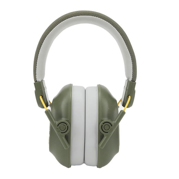 Orejeras para niños con cancelación de ruido, auriculares industriales con reducción de sonido para protección auditiva, color verde