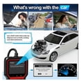thumbnail image 4 of OBD2 Scanner Live Data Professional Mechanic Diagnostic Code Reader Tool For Check Engine Light Battery Voltage Test, 4 of 5
