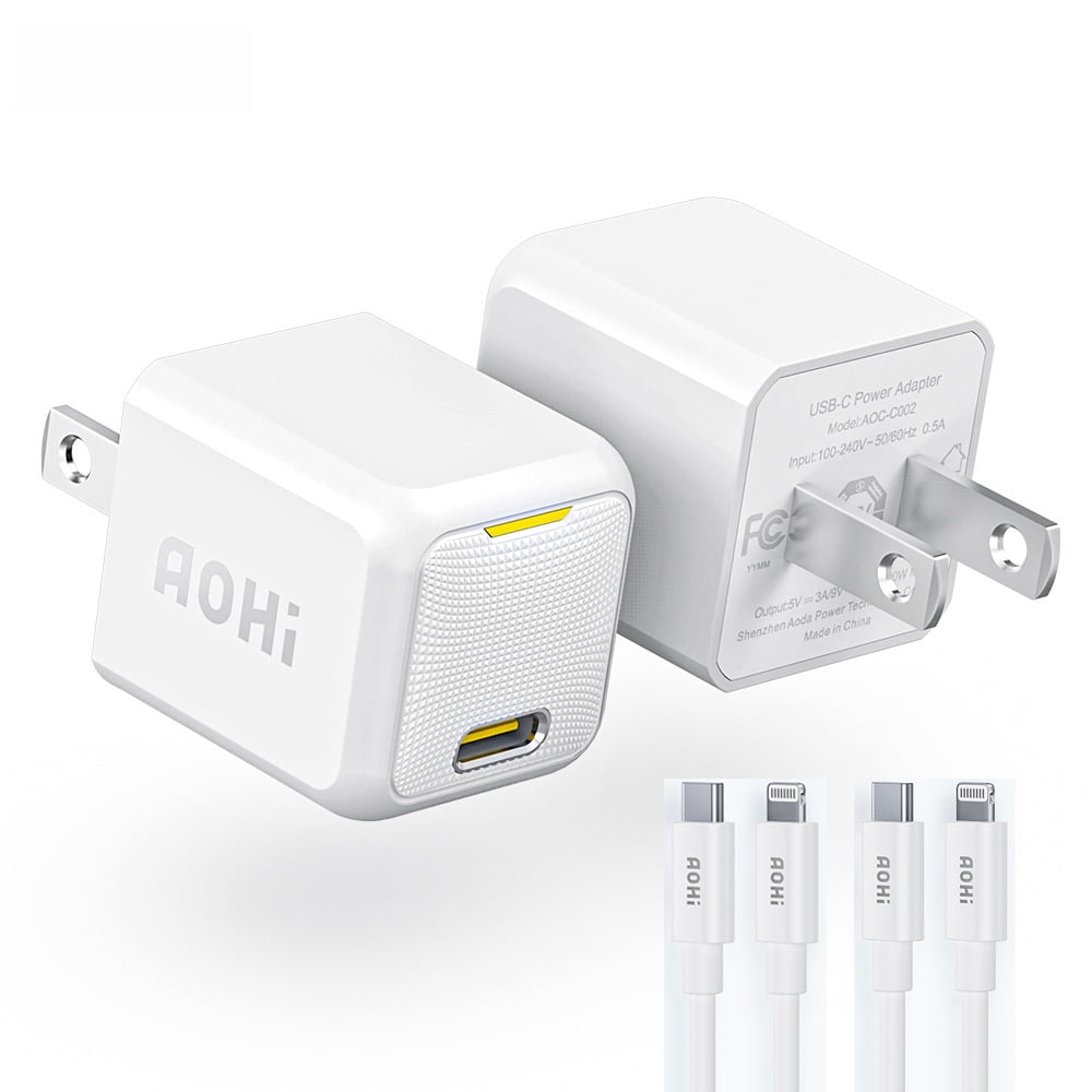  AOHI Cable USB C a Lightning, cable de carga rápida compatible  con iPhone 14 Plus 14 Pro Max 13 Pro 12 11 X XS XR 8 Plus, Air Pods Pro :  Electrónica
