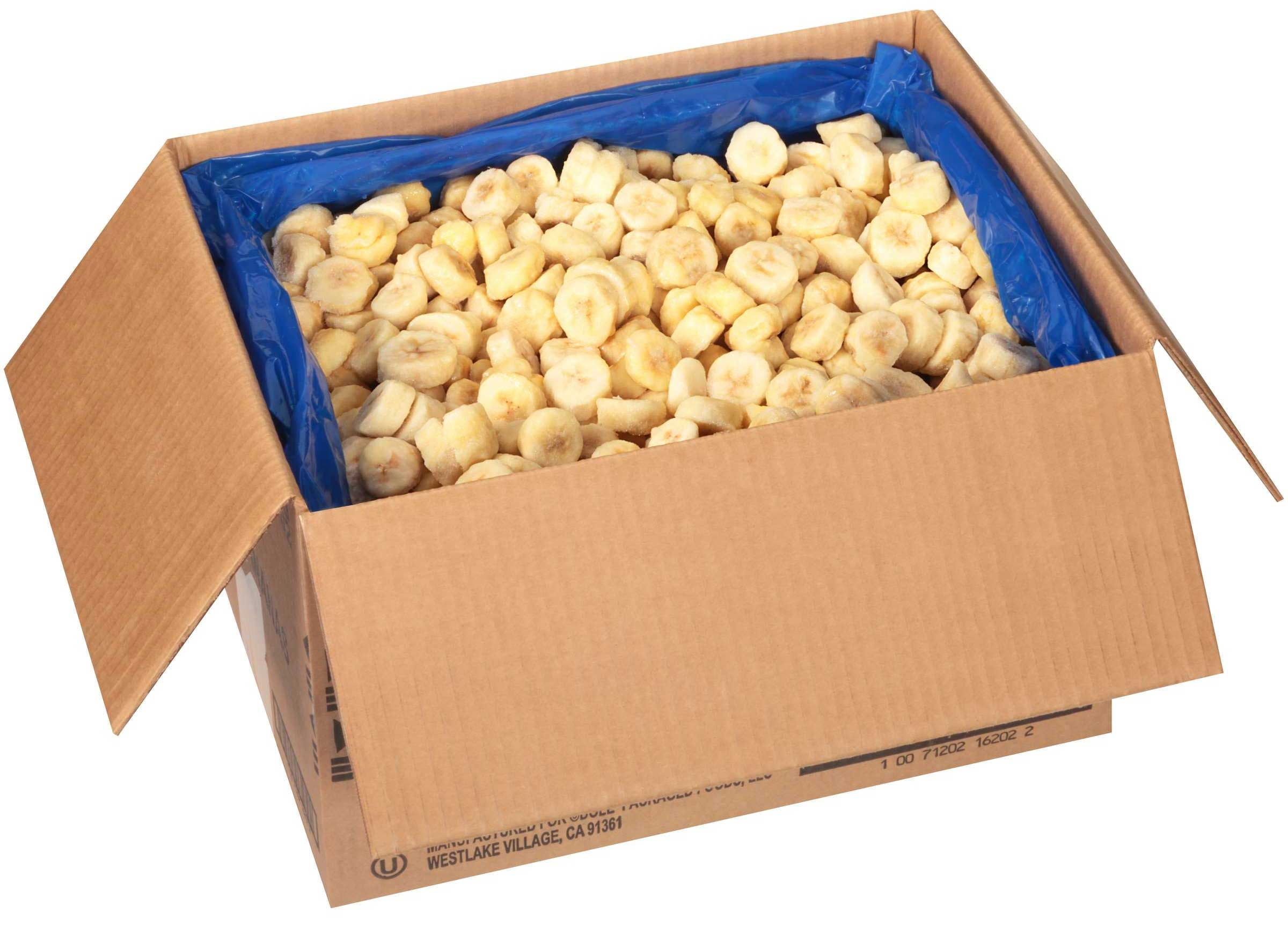 Dole Individually Quick Frozen Sliced Banana, 30 Pound -- 1 Each