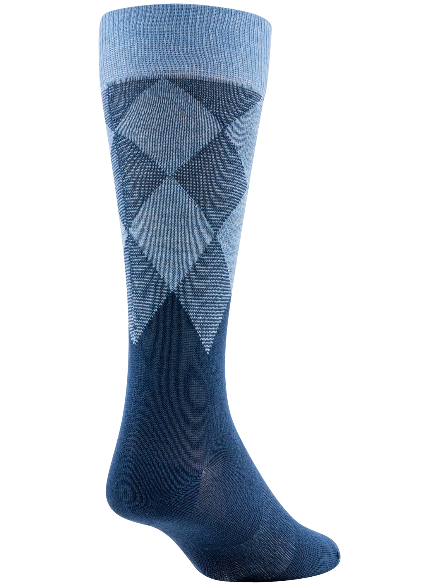 GOLDTOE Edition Mens Diamond Border Crew Socks, 3-Pack