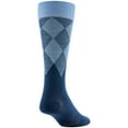 thumbnail image 3 of GOLDTOE Edition Mens Diamond Border Crew Socks, 3-Pack, 3 of 5