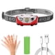 thumbnail image 1 of Linterna Frontal LED XPE Inducción 500lm Linterna Impermeable para Acampar Roja, 1 of 5