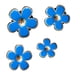 thumbnail image 1 of Clip de aromaterapia para salida de aire de automóvil, lindas flores de margaritas, aleación de metal, suministros de decoración de tobera con un paquete de tabletas de fragancia, 1 of 5