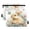 Watercolor Adorable Bunny, variant on 2 Pack Flip Folders with Clear PVC Window Binder Pouches 3-Ring Binder Organizer for Office & Home Majestic Powerful Lion