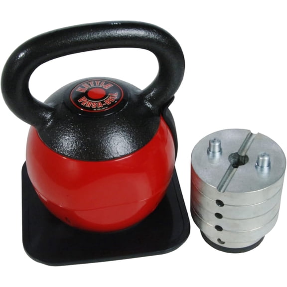 Kettle Versa-Bell - 36 lbs Strength Training Kettlebell - Adjustable Weights with Smart Workout App for Home Workout