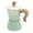 Gradient Green, variant on Classic Stovetop Espressos and Coffee Maker, 150ml Pot for Italian and Cuban Cafe Brewing Greca Coffee Maker Cafeteras, Single Valve Aluminum Coffee Machine for Lovers Beginners