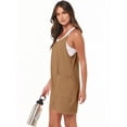 thumbnail image 5 of ANRABESS Womens Rompers Summer Casual Loose Sleeveless Overalls Spaghetti Strap Shorts Jumpsuit 2026 Beach Vacation Clothes XXL Brown XXL, 5 of 9