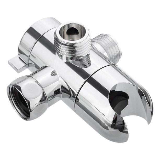 1 pieza 1/2 "tres vías t-adapter valvula inodoro Bidet cabeza de Diverter valvula para inodoro de mano Bidet Spray para Cocina - 1 Estilo 1 Macarena Válvula adaptadora en T de tres vías