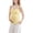 Yellow, variant on qolati Maternity Nursing Tank Tops for Breastfeeding TwinClips Wearable Pregnancy Blouse Adjustable Strap Scalloped Deep V Neck Sleeveless Summer Vest Top Beige L