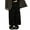 Black, variant on LMLYSoH Women Long Skirt, Elegant Elastic Waist Shiny Sequins Casual Skirt Streetwear for Daily